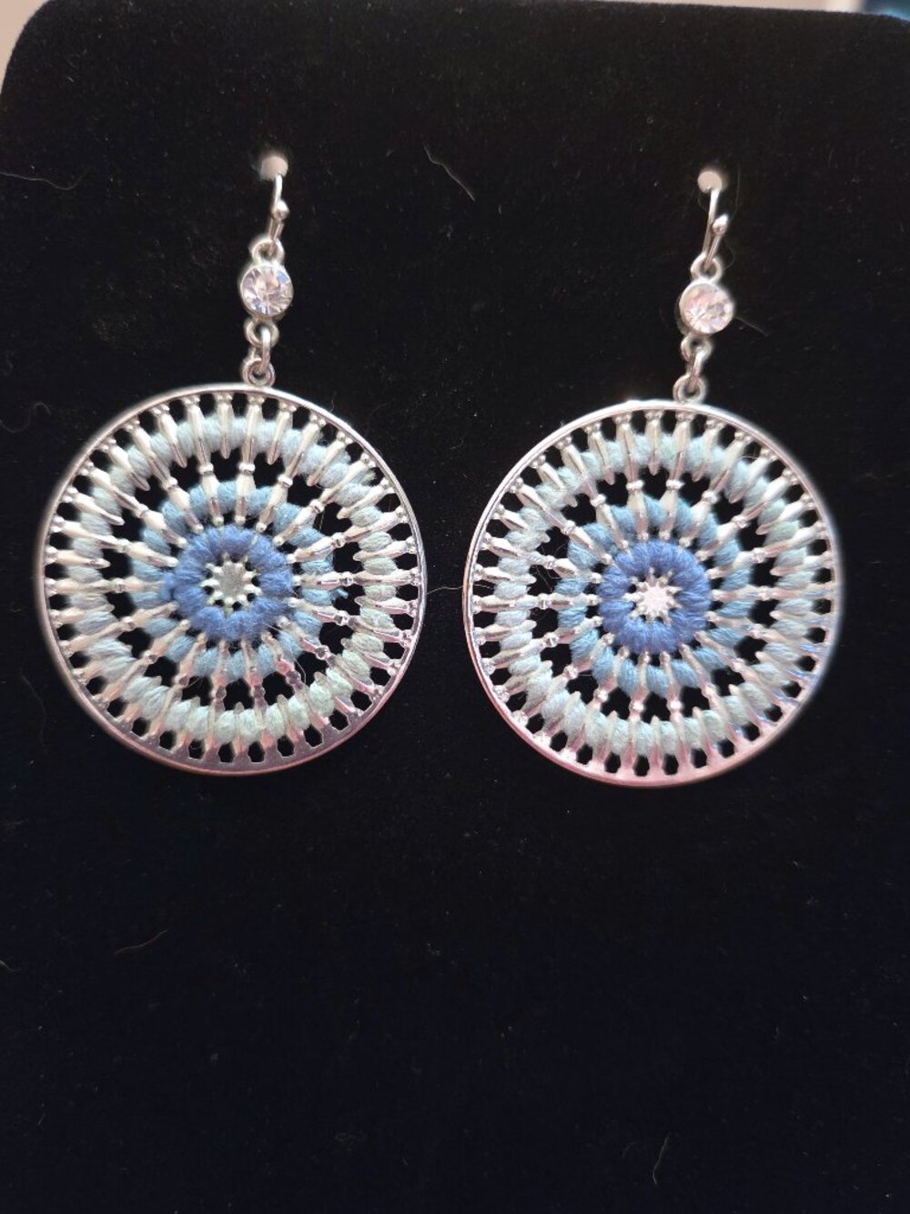 Vintage Mandala Style Earrings